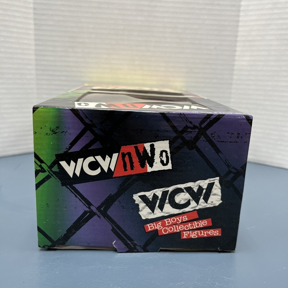NIB 1998 WCW BIG BOYS COLLECTIBLE DIAMOND DALLAS PAGE HAND PAINTED BOBBLEHEAD - Picture 5 of 6